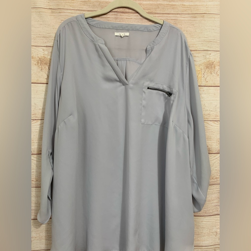 Maurices periwinkle blue blouse